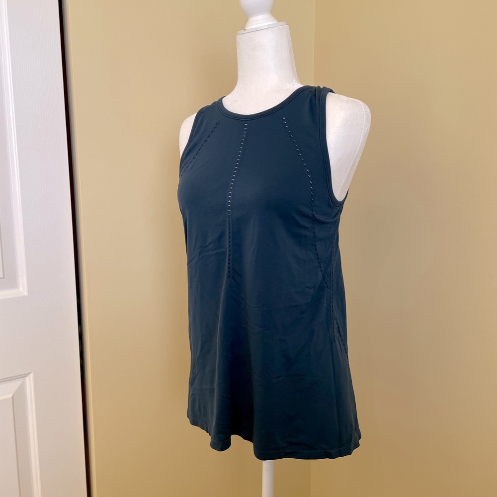 Athleta Foothill Tank, Aqua Blue, S